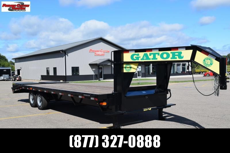 GATORMADE 20'+5' WORKHORSE GOOSENECK HEAVY EQUIPMENT TRAILER GATORMADE 20'+5' WORKHORSE GOOSENECK HEAVY EQUIPMENT TRAILER