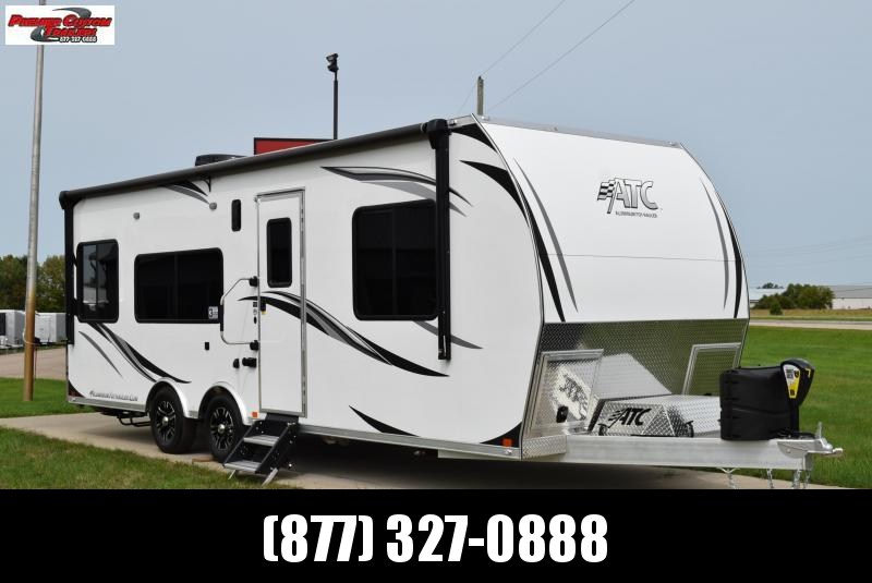2020 ATC ALL ALUMINUM 8.5X25 TOY HAULER W/ FRONT BEDROOM 2020 ATC ALL ALUMINUM 8.5X25 TOY HAULER W/ FRONT BEDROOM