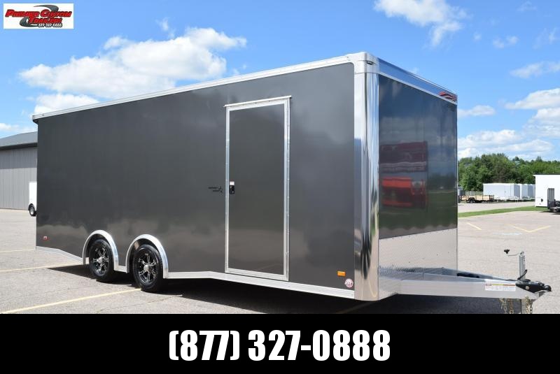 BRAVO SILVER STAR 8.5x22' ALUMINUM ENCLOSED CAR HAULER BRAVO SILVER STAR 8.5x22' ALUMINUM ENCLOSED CAR HAULER