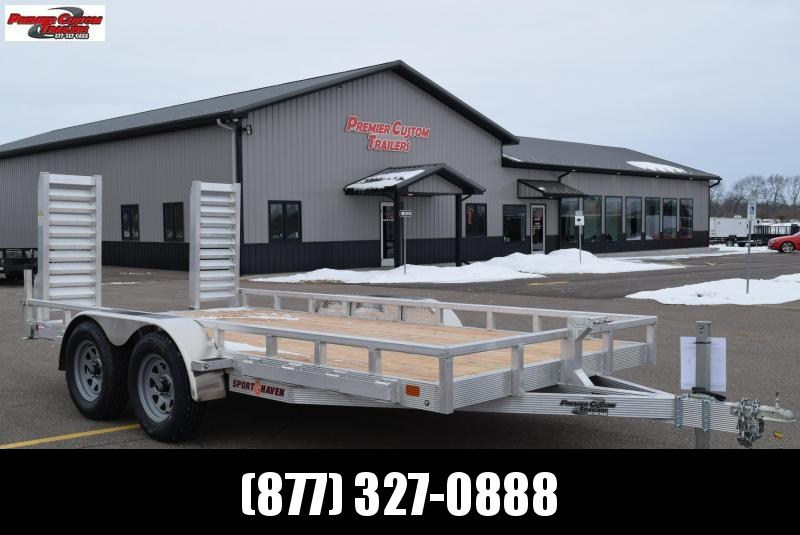 SPORT HAVEN 7x14 HEAVY DUTY UTILITY TRAILER SPORT HAVEN 7x14 HEAVY DUTY UTILITY TRAILER