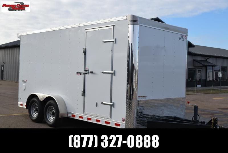 BRAVO 7x16 BRUTE HEAVY DUTY CARGO TRAILER W/ SCISSOR LIFT PACKAGE BRAVO 7x16 BRUTE HEAVY DUTY CARGO TRAILER W/ SCISSOR LIFT PACKAGE