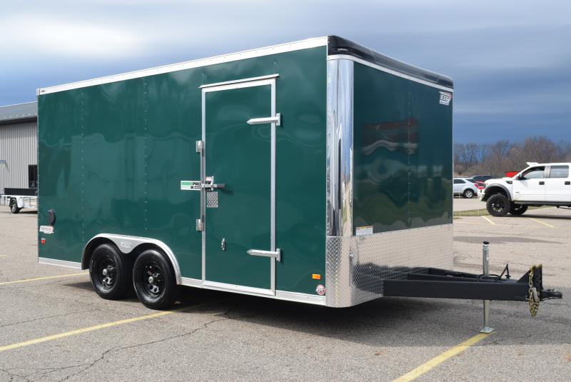 BRAVO STAR 8.5x16 GREENPRO ENCLOSED LANDSCAPE CARGO TRAILER