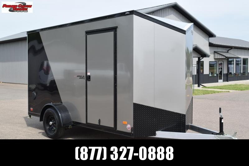 BRAVO 6x12 SILVER STAR ALUMINUM CARGO TRAILER *MIDNIGHT EDITION* BRAVO 6x12 SILVER STAR ALUMINUM CARGO TRAILER *MIDNIGHT EDITION*