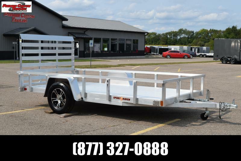 SPORT HAVEN 6x12 DELUXE SERIES UTILITY TRAILER Custom Enclosed and