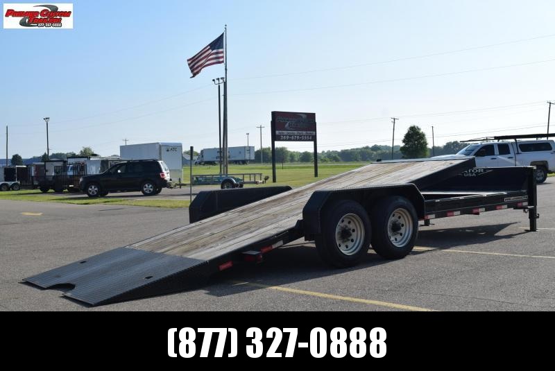 PRE-OWNED 2017 GATORMADE AARDVARK 4'+16' TILT BED 16K EQUIPMENT TRAILER PRE-OWNED 2017 GATORMADE AARDVARK 4'+16' TILT BED 16K EQUIPMENT TRAILER
