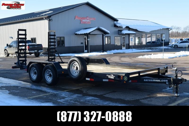 PRE-OWNED 2022 GATORMADE 18' GT-XT EQUIPMENT TRAILER PRE-OWNED 2022 GATORMADE 18' GT-XT EQUIPMENT TRAILER