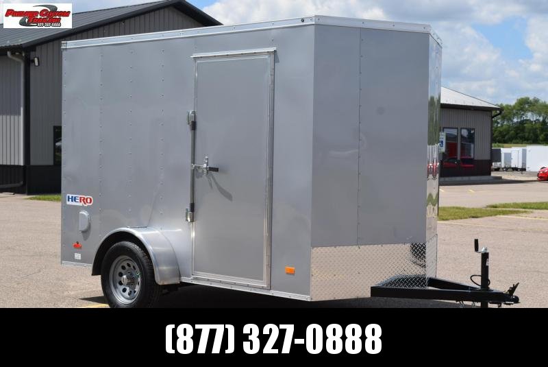 BRAVO HERO 6x10 ENCLOSED CARGO TRAILER BRAVO HERO 6x10 ENCLOSED CARGO TRAILER