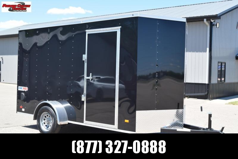 BRAVO HERO 6x12 ENCLOSED CARGO TRAILER BRAVO HERO 6x12 ENCLOSED CARGO TRAILER