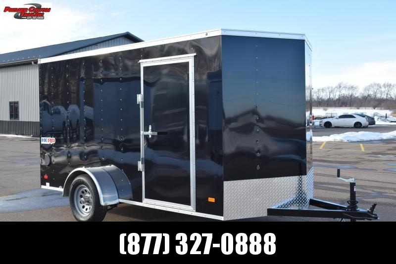 BRAVO HERO 6x12 ENCLOSED CARGO TRAILER BRAVO HERO 6x12 ENCLOSED CARGO TRAILER