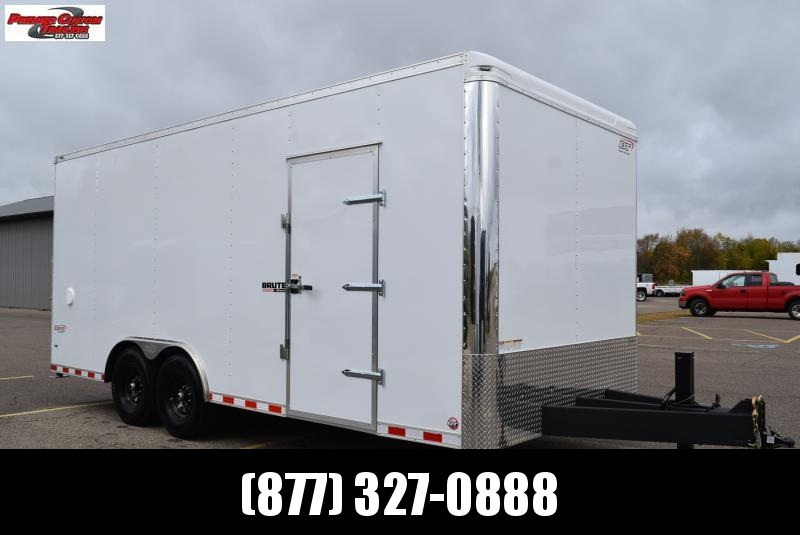 BRAVO 8.5x20 BRUTE HEAVY DUTY CARGO TRAILER W/ SKID STEER PACKAGE BRAVO 8.5x20 BRUTE HEAVY DUTY CARGO TRAILER W/ SKID STEER PACKAGE