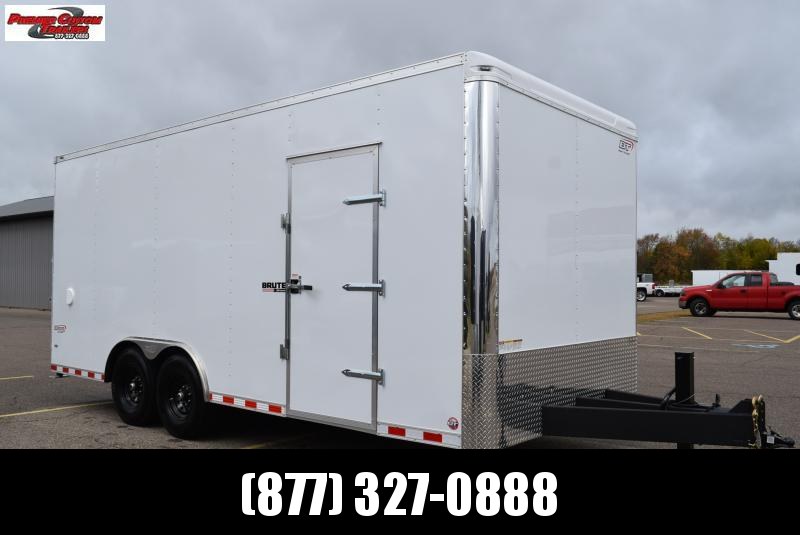 BRAVO 8.5x20 BRUTE HEAVY DUTY CARGO TRAILER W/ SKID STEER PACKAGE BRAVO 8.5x20 BRUTE HEAVY DUTY CARGO TRAILER W/ SKID STEER PACKAGE