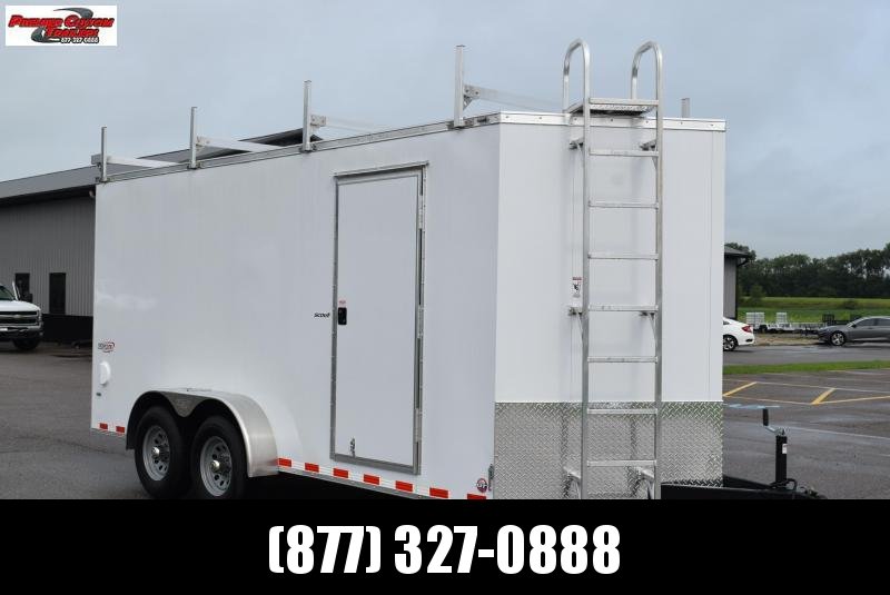 BRAVO SCOUT 7x16 CONTRACTOR TRAILER w/ 5200# AXLES BRAVO SCOUT 7x16 CONTRACTOR TRAILER w/ 5200# AXLES