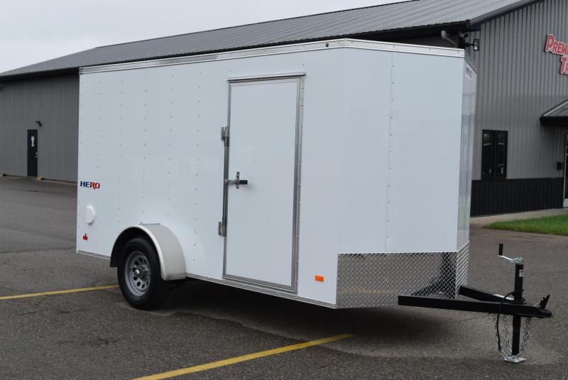 BRAVO HERO 6x12 ENCLOSED CARGO TRAILER BRAVO HERO 6x12 ENCLOSED CARGO TRAILER