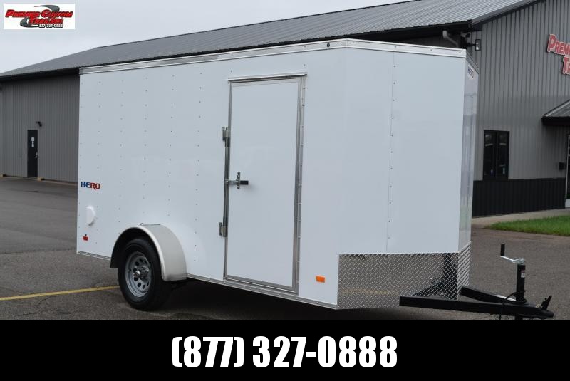 BRAVO HERO 6x12 ENCLOSED CARGO TRAILER BRAVO HERO 6x12 ENCLOSED CARGO TRAILER