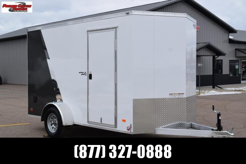 BRAVO 6x12 SILVER STAR ALUMINUM CARGO TRAILER BRAVO 6x12 SILVER STAR ALUMINUM CARGO TRAILER