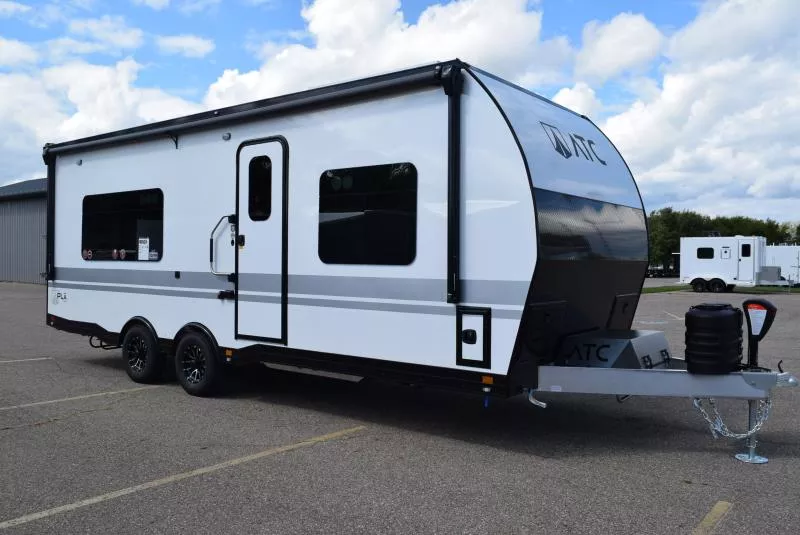 PRE-OWNED 2026 ATC PLA 550 2412 ALL ALUMINUM TOY HAULER - NEVER USED!!