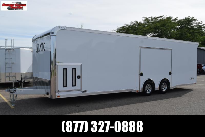 ATC 8.5x28' ROM 300 DELUXE RACE HAULER w/ PREMIUM ESCAPE DOOR ATC 8.5x28' ROM 300 DELUXE RACE HAULER w/ PREMIUM ESCAPE DOOR