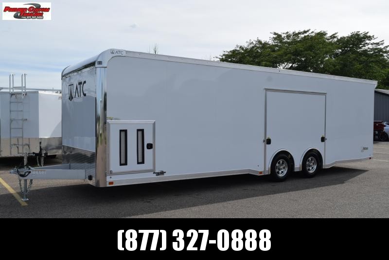 ATC 8.5x28' ROM 300 DELUXE RACE HAULER w/ PREMIUM ESCAPE DOOR ATC 8.5x28' ROM 300 DELUXE RACE HAULER w/ PREMIUM ESCAPE DOOR