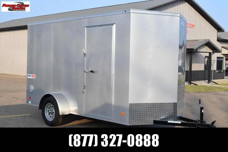 BRAVO HERO 6x12 ENCLOSED CARGO TRAILER BRAVO HERO 6x12 ENCLOSED CARGO TRAILER