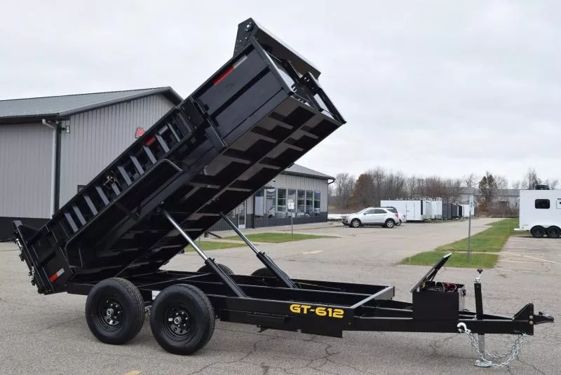 GRIFFIN 6 X 12 10K Low Pro Dump Trailer