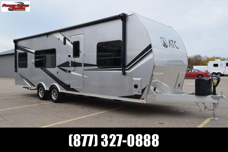 PRE-OWNED 2022 ATC 2816 GAME CHANGER ALUMINUM TOY HAULER PRE-OWNED 2022 ATC 2816 GAME CHANGER ALUMINUM TOY HAULER