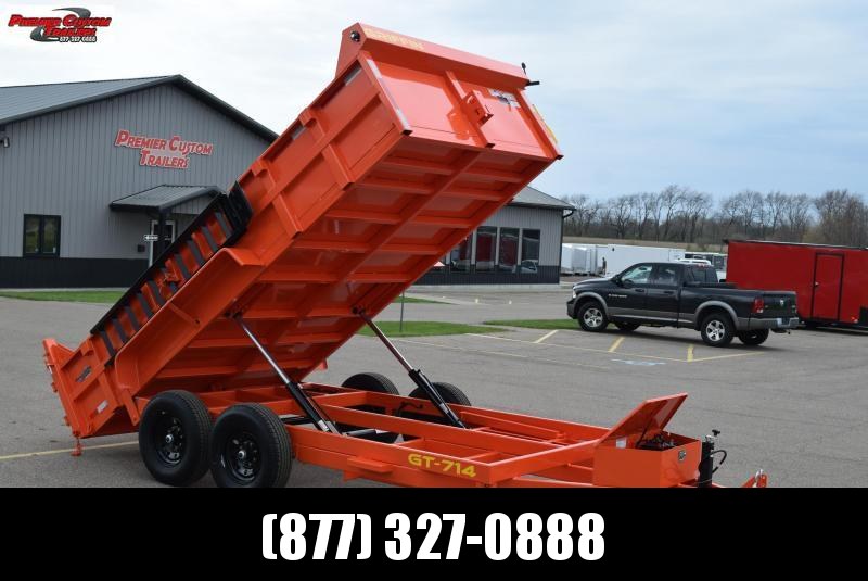 GRIFFIN 7 x 14 14K LOW PRO DUMP TRAILER **COMING SOON!!** GRIFFIN 7 x 14 14K LOW PRO DUMP TRAILER **COMING SOON!!**