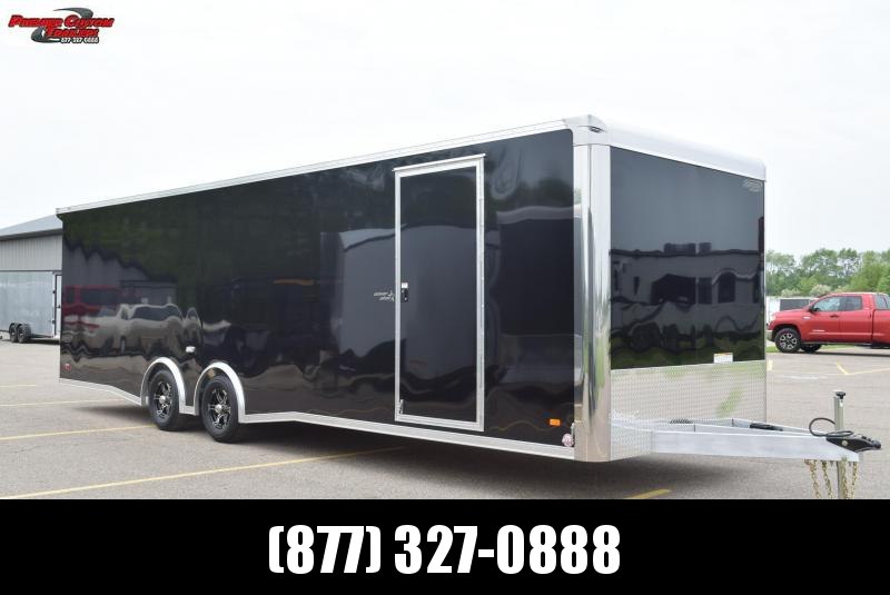 BRAVO SILVER STAR 28' ALUMINUM ENCLOSED CAR HAULER BRAVO SILVER STAR 28' ALUMINUM ENCLOSED CAR HAULER