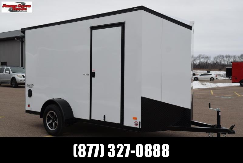 BRAVO 6x12 SCOUT *MIDNIGHT EDITION* ENCLOSED CARGO TRAILER BRAVO 6x12 SCOUT *MIDNIGHT EDITION* ENCLOSED CARGO TRAILER