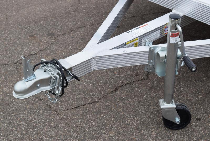 SPORT HAVEN 6x10 DELUXE SERIES UTILITY TRAILER W/ BIFOLD RAMP GATE