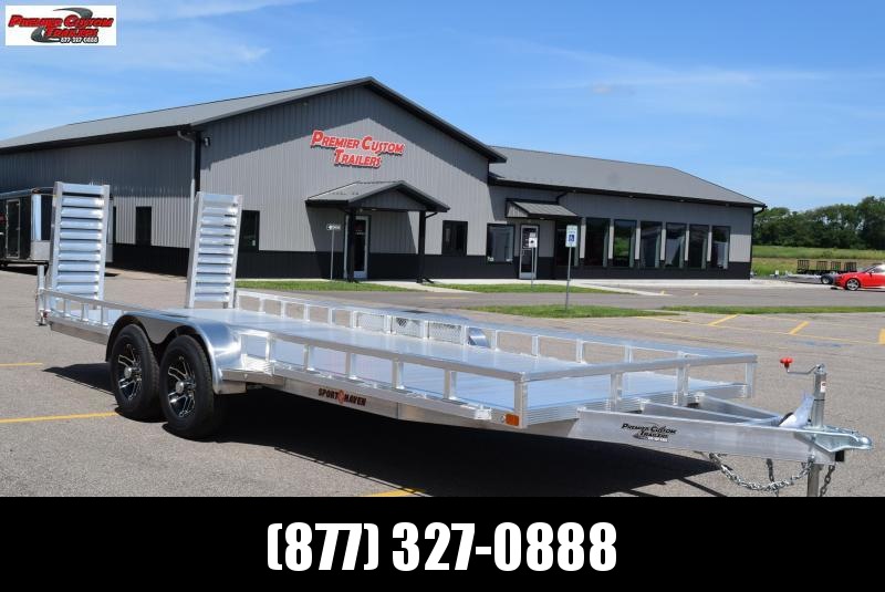 SPORT HAVEN 7x20 HEAVY DUTY UTILITY TRAILER SPORT HAVEN 7x20 HEAVY DUTY UTILITY TRAILER