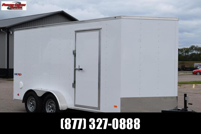 BRAVO HERO 7x14 ENCLOSED CARGO TRAILER BRAVO HERO 7x14 ENCLOSED CARGO TRAILER