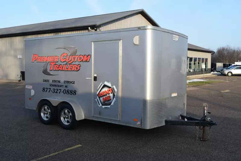 PRE-OWNED 2020 BRAVO 7x14 SCOUT ENCLOSED CARGO TRAILER