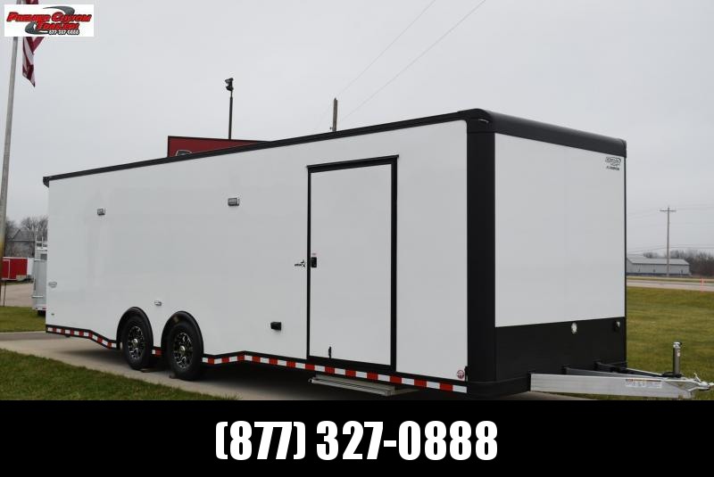 BRAVO 8.5x28' STP ALL ALUMINUM RACE TRAILER BRAVO 8.5x28' STP ALL ALUMINUM RACE TRAILER