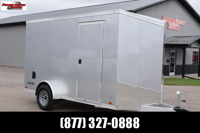ATC 6x12 RAVEN LIMITED ALUMINUM CARGO TRAILER **$700 REBATE AVAILABLE** ATC 6x12 RAVEN LIMITED ALUMINUM CARGO TRAILER **$700 REBATE AVAILABLE**