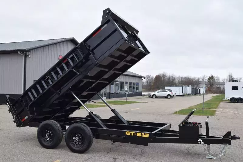 GRIFFIN 6 X 12 10K Low Pro Dump Trailer