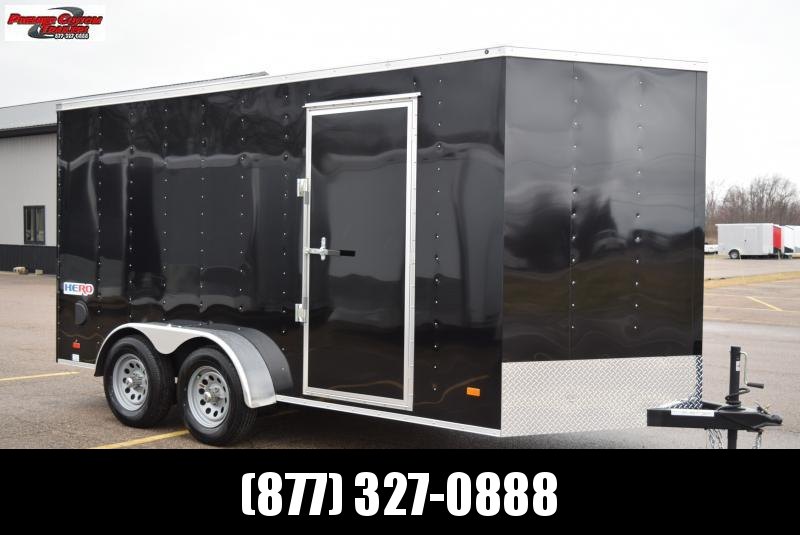 BRAVO HERO 7x14 ENCLOSED CARGO TRAILER BRAVO HERO 7x14 ENCLOSED CARGO TRAILER