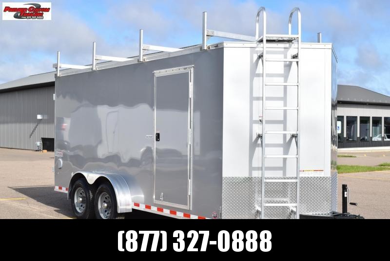 BRAVO SCOUT 7x16 CONTRACTOR TRAILER w/ 5200# AXLES BRAVO SCOUT 7x16 CONTRACTOR TRAILER w/ 5200# AXLES