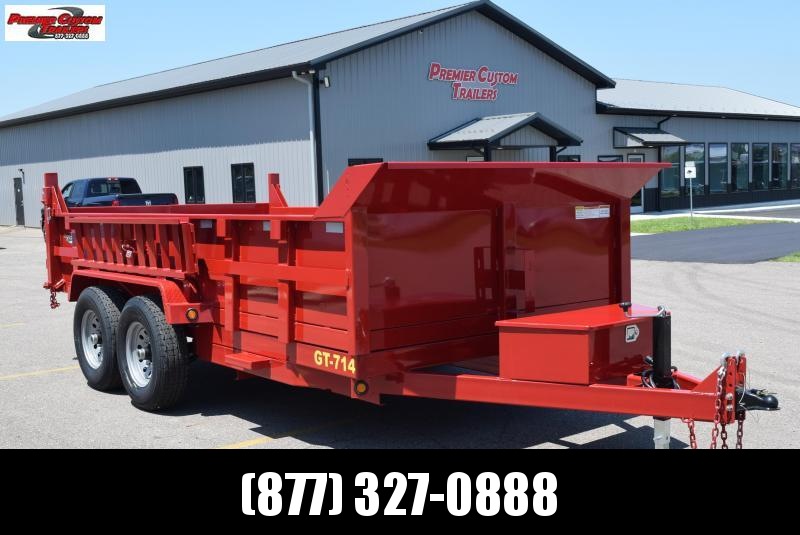 GRIFFIN 83 x 14 14K LOW PRO DUMP TRAILER GRIFFIN 83 x 14 14K LOW PRO DUMP TRAILER