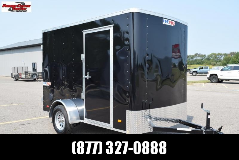BRAVO HERO 6x10 ENCLOSED CARGO TRAILER w REAR DOUBLE DOORS BRAVO HERO 6x10 ENCLOSED CARGO TRAILER w REAR DOUBLE DOORS
