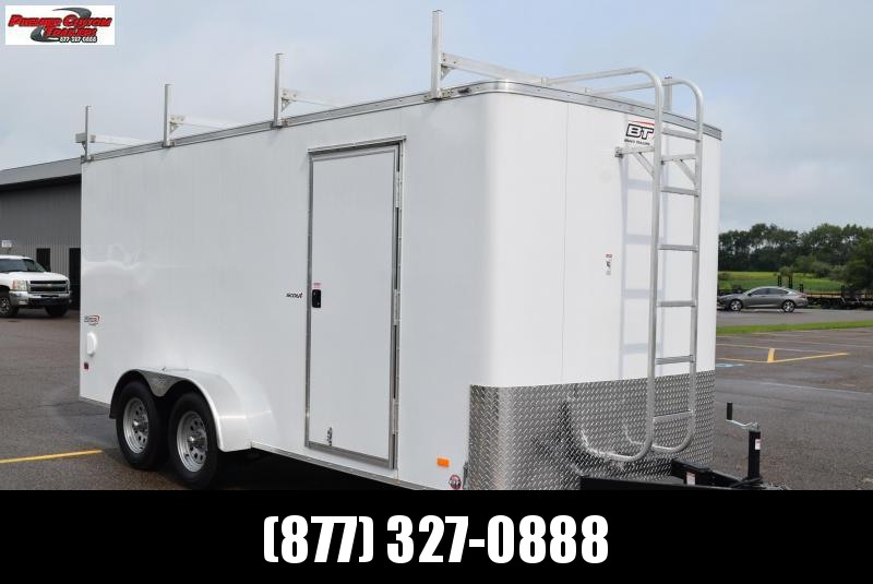 BRAVO 7x16 SCOUT ENCLOSED CONTRACTOR TRAILER BRAVO 7x16 SCOUT ENCLOSED CONTRACTOR TRAILER