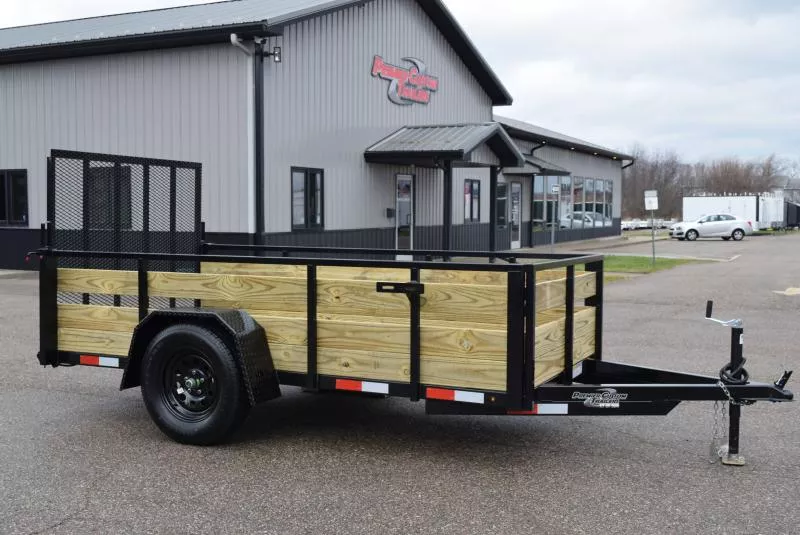BND 5x10 UTILITY TRAILER w/ 3-BOARD SIDES