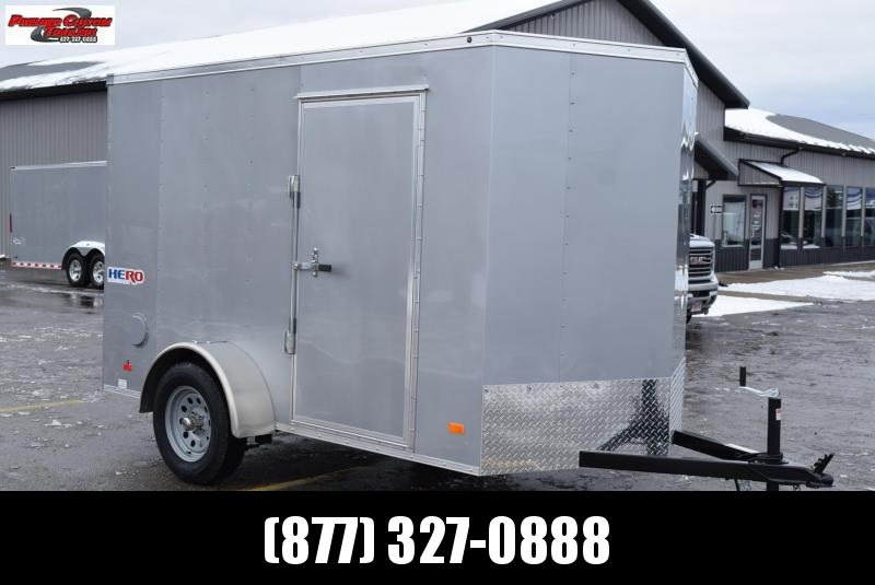BRAVO HERO 6x10 ENCLOSED CARGO TRAILER BRAVO HERO 6x10 ENCLOSED CARGO TRAILER