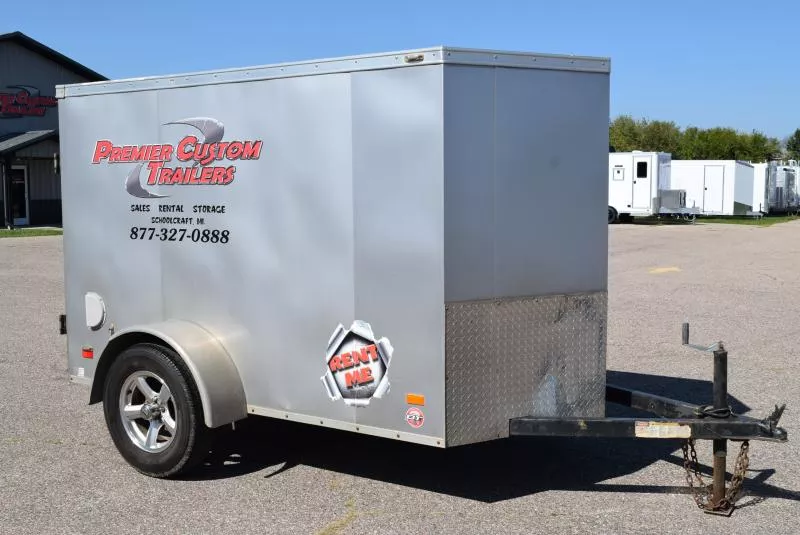 PRE-OWNED 2018 BRAVO 5x8 SCOUT CARGO TRAILER