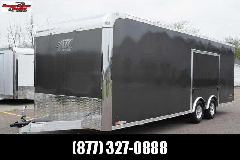 ATC ALL ALUMINUM 8.5x24 RAVEN CAR HAULER w/ PREMIUM ESCAPE DOOR ATC ALL ALUMINUM 8.5x24 RAVEN CAR HAULER w/ PREMIUM ESCAPE DOOR