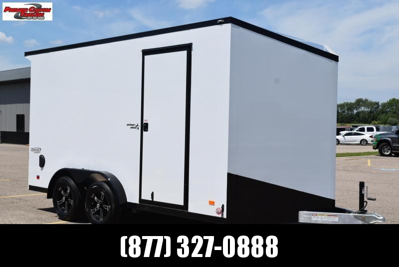 BRAVO 7.5x14 SILVER STAR *MIDNIGHT EDITION* ALUMINUM CARGO TRAILER BRAVO 7.5x14 SILVER STAR *MIDNIGHT EDITION* ALUMINUM CARGO TRAILER