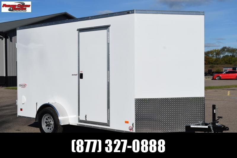BRAVO 7x12 SCOUT ENCLOSED CARGO TRAILER w/ REAR DOUBLE DOORS BRAVO 7x12 SCOUT ENCLOSED CARGO TRAILER w/ REAR DOUBLE DOORS