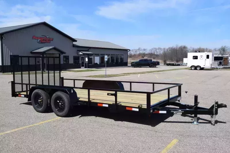 BND 7x16' LANDSCAPE UTILITY TRAILER