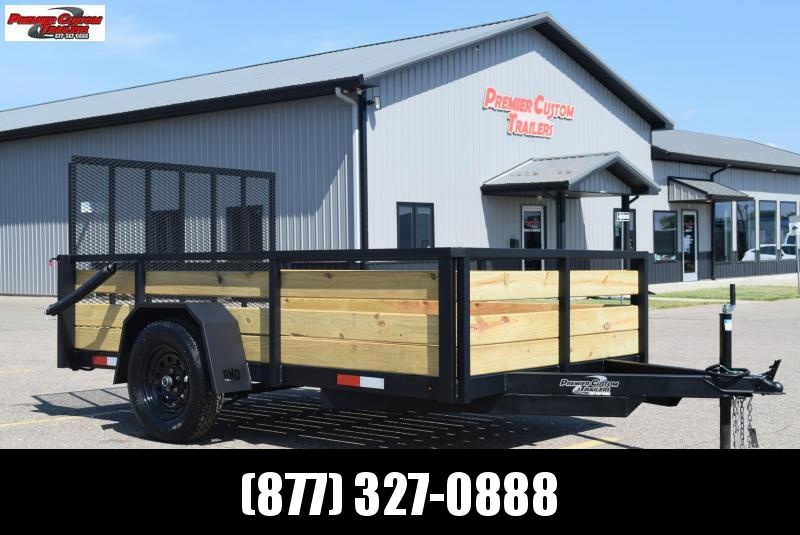 BND 6x10 UTILITY TRAILER w/ 3-BOARD SIDES BND 6x10 UTILITY TRAILER w/ 3-BOARD SIDES