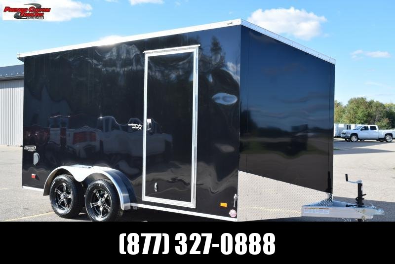 BRAVO 7.5x14 SILVER STAR ALUMINUM CARGO TRAILER BRAVO 7.5x14 SILVER STAR ALUMINUM CARGO TRAILER