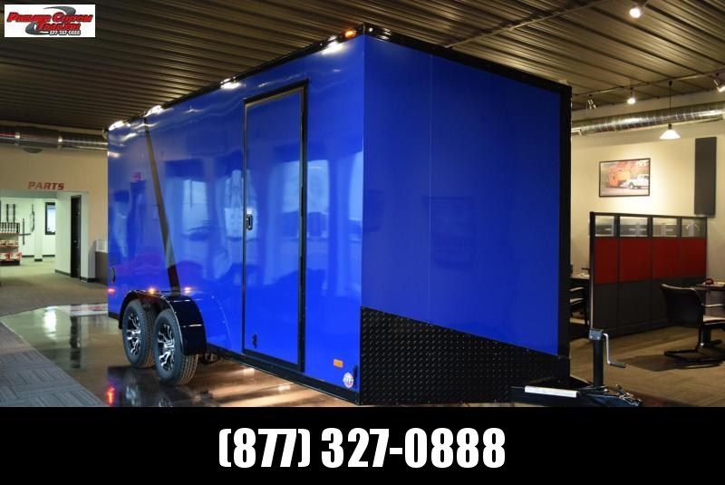 BRAVO 7x16 SCOUT *MIDNIGHT EDITION* ENCLOSED CARGO TRAILER BRAVO 7x16 SCOUT *MIDNIGHT EDITION* ENCLOSED CARGO TRAILER